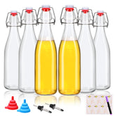 Cadamada 16oz swing top bottle front view, ideal for fermentation and easy sealing.