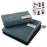 CAFEMASY barista towel pack with steam wand cloths for quick spill cleanup