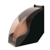 CAFEMASY coffee filter holder with dustproof cover keeps filters clean and ready