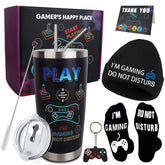 CAKKA Gamer Gifts tumbler for BPA-free insulation and hours of warmth or cooling