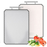 Callsky titanium double-sided cutting board—versatile prep space for meat and produce.