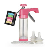 Cambom clear cookie press tube showing easy dough visibility for steady piping.