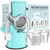 Cambom rotary cheese grater blue assembly for quick prep