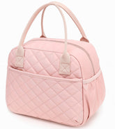 CAMTOP lunch box front quilted design adds chic style for daily use.