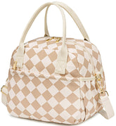 CAMTOP lunchbox front quilted design complements outfits while keeping essentials organized.
