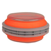 CanCooker Batter Bowl XL collapsible design for compact storage and mess-free battering.