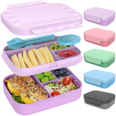 Caperci kids bento box stackable design keeps meals organized for school
