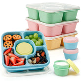 Caperci Original Lunchable five-compartment box for balanced meals on the go
