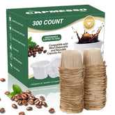 CAPMESSO disposable Keurig filters in natural packaging for eco-friendly use.