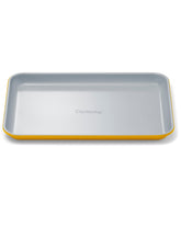 Caraway small baking sheet oven heat for even browning.