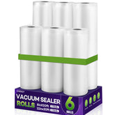 CareGY 8x20 rolled bags for precise meal prep and portion control.