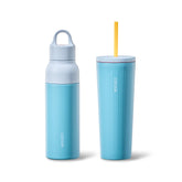CAROTE 19 oz bottle with one-touch-open lid for quick hydration on the go.