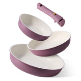 CAROTE 8-inch nonstick pan for quick omelets and easy flipping.