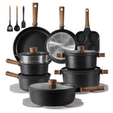 CAROTE 8.5-inch fry pan with durable nonstick coating for easy food release.