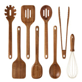 CAROTE acacia wood spatula designed for nonstick cookware; smooth finish protects surfaces