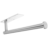 Cartaxio under-cabinet adhesive paper towel holder for space-saving organization