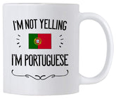 Casitika Portugal Pride mug front view, ideal for daily coffee ritual
