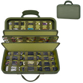 Casmilee large knife display case with 88 slots for organized collection.