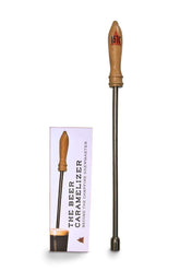 Casual Panache 1571F caramelizer rod with red-hot tip enhances beer flavor.