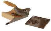 Cawoods Radiused Biltong Slicer blade close-up for precise slices.