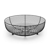CAXXA countertop fruit bowl in matte black displaying fresh produce for easy access