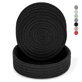 Cazzon trivets for hot dishes set of 4 protects counters and adds rustic style.