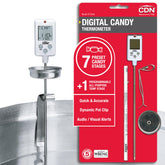 CDN DTC450 8-inch stem thermometer ready for candy stage accuracy.