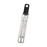 CDN TCG400 thermometer side clip secures to any pot for stable readings.