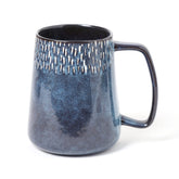 Ceraozmus 24oz star blue mug front view, ideal for office coffee