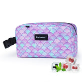 Cerbonny freezable cooler bag compact size keeps snacks fresh on the go.