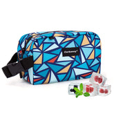 Cerbonny freezable lunch bag top view for travel-friendly compact lunch storage