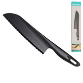 ChaLeeMoo 11-inch nylon knife for nonstick pans slices safely without scratching.