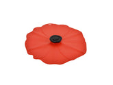 Charles Viancin Poppy lid seals a glass jar to keep food fresh.