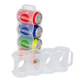 ChasBete soda can organizer in fridge two-pack keeps cans neatly arranged
