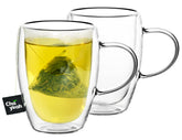 ChaYeah double-wall tea glass showcases color and preserves aroma for a calm sip