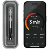 CHEF iQ Sense ultra-thin probe minimizes punctures for juicier meat