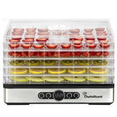 Chefnificent DryPro 5-tray system enables flexible batch drying for snacks and herbs.