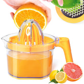 ChefVille Lemon Squeezer 4-in-1 handle grip for mess-free juicing