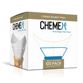 Chemex Bonded Square 100 ct packaging front view preserving freshness and convenience.