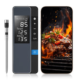 Chihod smart Bluetooth meat thermometer front view for precise grilling and real-time insight