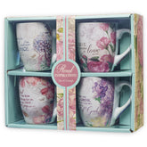 Christian Art Gifts lily mug with pink interior for morning inspiration