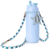ChugJug 32oz insulated bottle with strap keeps drinks cold and sweat-free on the go.