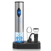 Circle Joy 5-in-1 electric opener uncorking a bottle for effortless entertaining