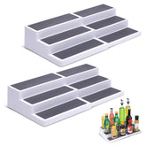 CiWiVOKi 3-Tier Expandable Spice Rack visible on countertop with spices in reach