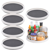 CiWiVOKi 6-pack 12-inch lazy susan turntable for organized cabinets and pantries.