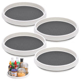 CiWiVOKi 10-inch Lazy Susan on kitchen counter for easy rotating storage.