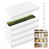 Clicliet wire shelf cover 24x12 inch on white shelving for moisture protection