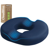 CloudBliss donut pillow outer view showing portable comfort for travel and daily use.