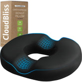 CloudBliss donut pillow seat cushion tailbone relief.