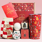 Clxfcgiv Christmas tumbler with festive decor, ideal for daily hydration and holiday gift presentation